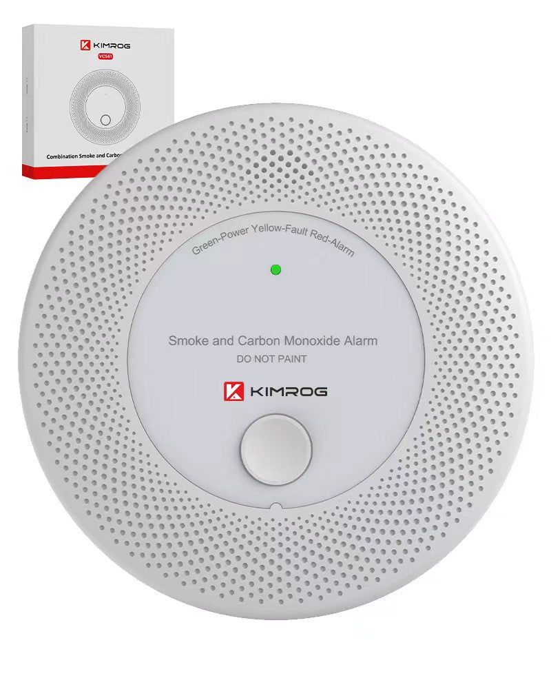 KIMROG 10-Year Sealed Battery 2-in-1 Smoke & Carbon Monoxide Detector  - SCM01