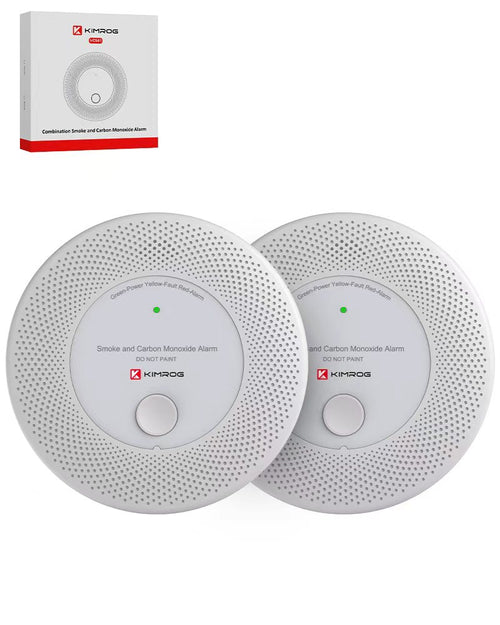KIMROG 10-Year Sealed Battery 2-in-1 Smoke & Carbon Monoxide Detector  - SCM01